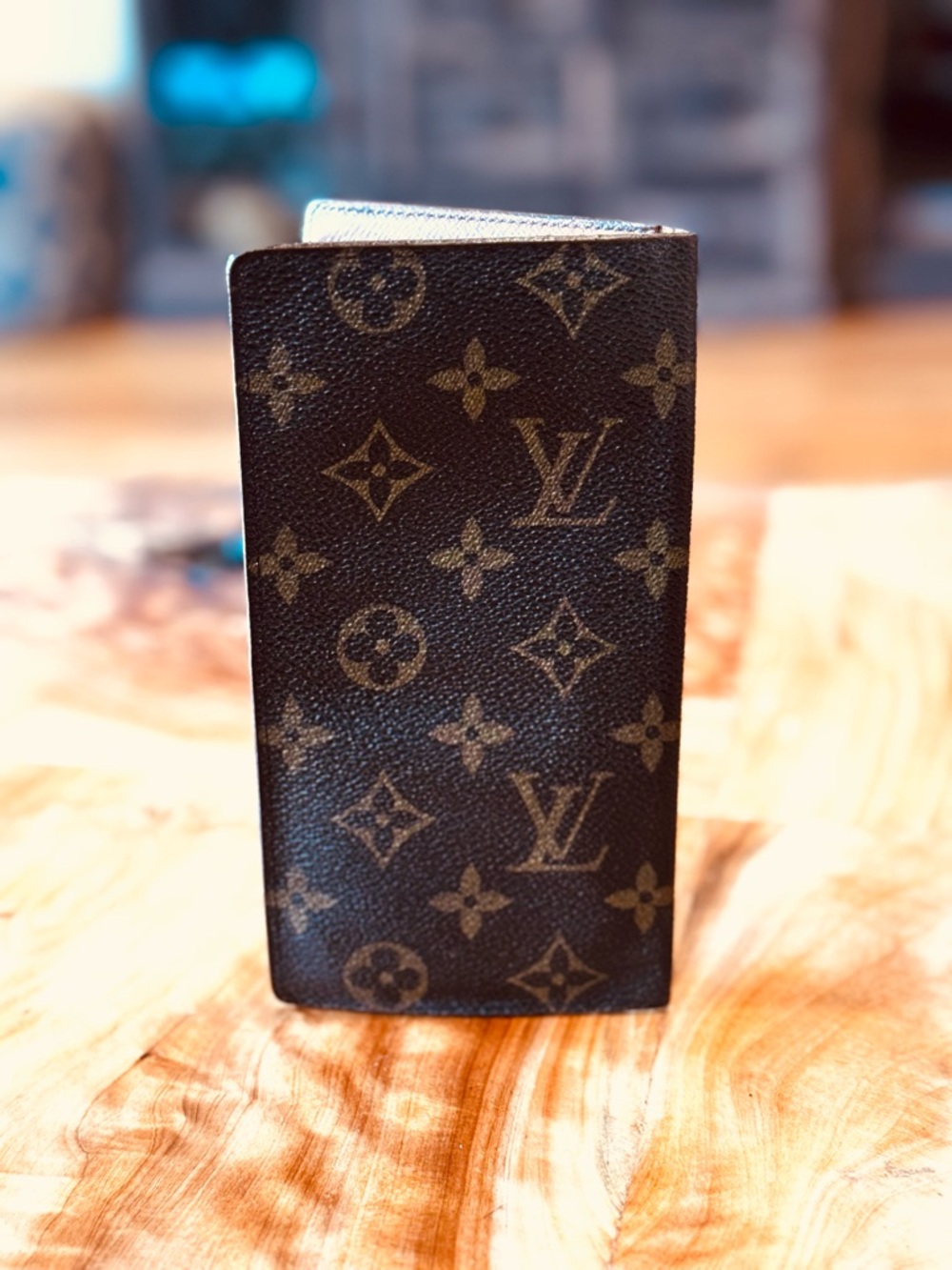 Authentic  Louis Vuitton Monogram Bill/ Card Holder brown monogram, wallet - Picture 3 of 16